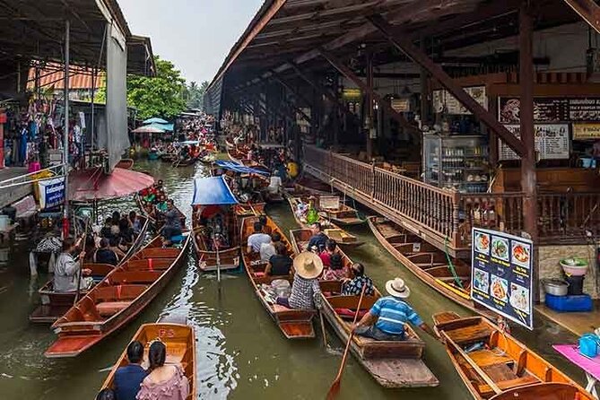 Damnoen Saduak Floating Market, Risky & Amphawa Floating Market - Pricing and Booking
