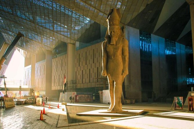 Day Tour Grand Egyptian Museum and Giza Pyramids - Frequently Asked Questions