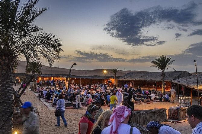 Dubai Desert Adventure Camel Ride, Shows and BBQ Dinner - Location