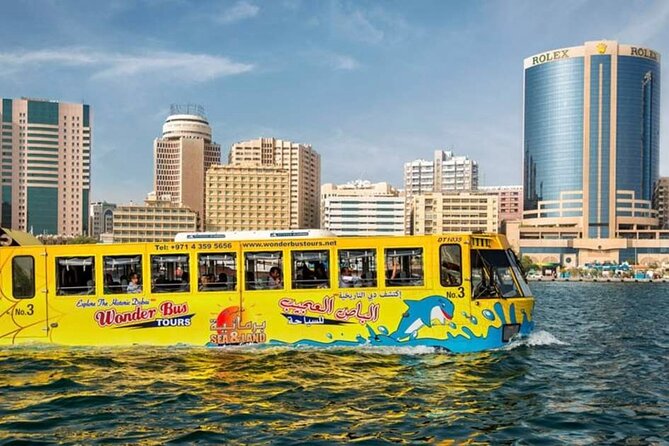 Dubai Wonder Bus Sea And Land Adventure Tours - Exciting Activities
