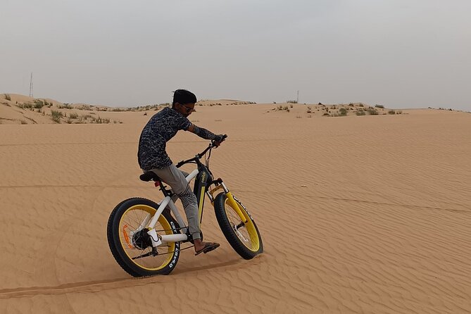 Electric Fat Bike Desert Experience in Dubai - End Point