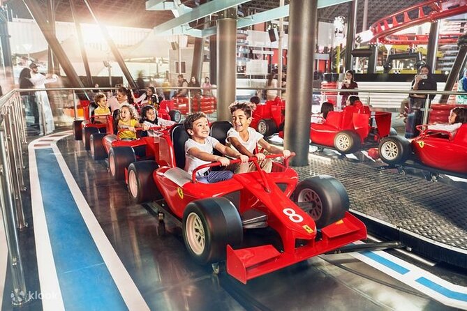 Ferrari World Abu Dhabi Admission Ticket Full Day - Start Time and Opening Hours