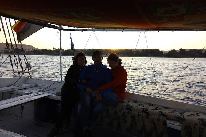 From Aswan Enjoy a Full Day Felucca Sailing From the Morning Till Sunset - Sail on a Traditional Felucca