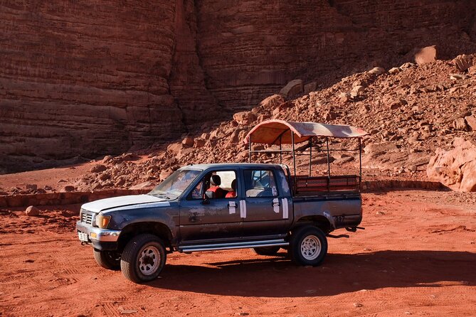 Full Day Jeep Tour in Wadi Rum With Bedouin Guide. Including Lunch, Water & Tea - Pricing Information