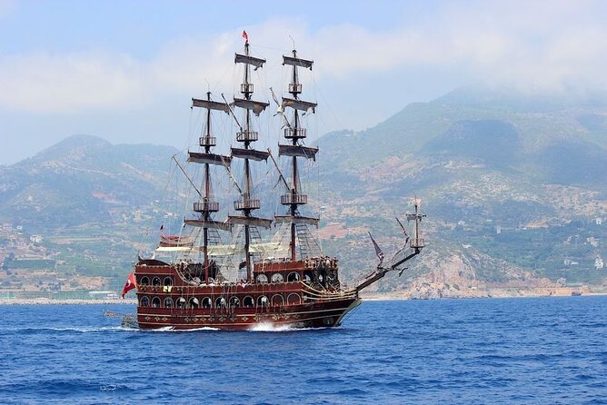 Full-Day Pirate Boat Tour With Lunch and Foam Party in Antalya - Maximum Traveler Capacity