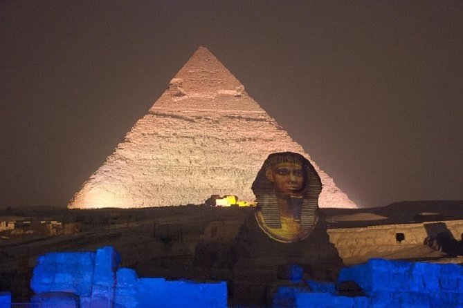Giza Pyramids Sound and Light Show From Cairo- Evening Tour - Free Cancellation Policy
