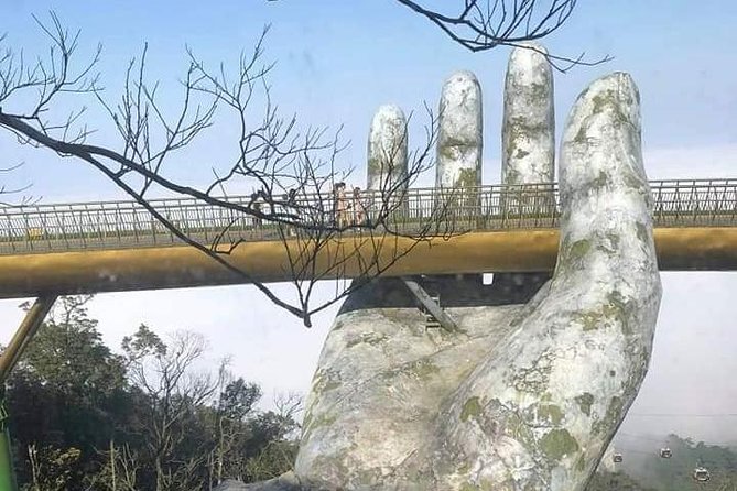 GOLDEN BRIDGE via CABLE CAR From TIEN SA or CHAN MAY Port - What To Expect