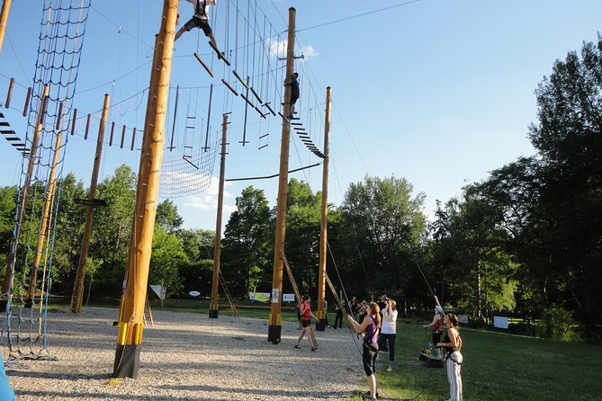 Half-Day Low-Ropes and High-Rope Challenge Course in Prague - Booking Essentials