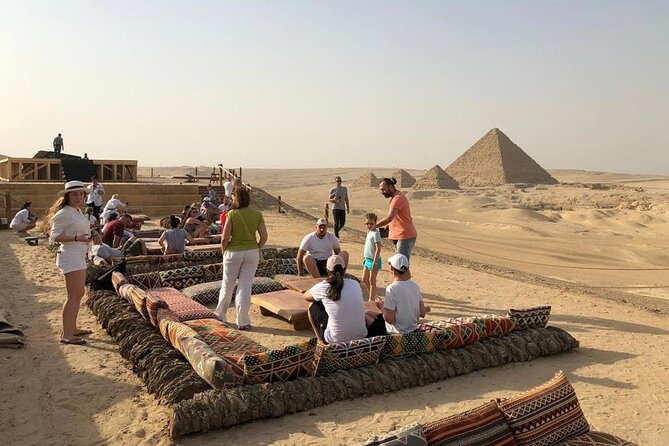 Half Day Tours To Giza Pyramids & Sphinx With Lunch At 9 Pyramids - The Sum Up