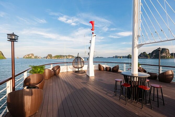 Halong Bay Private Day Tour (Halong 5-star Cruise, Car, English Guide, Cave, Titop, Buffet, Kayaking) - Price and Booking