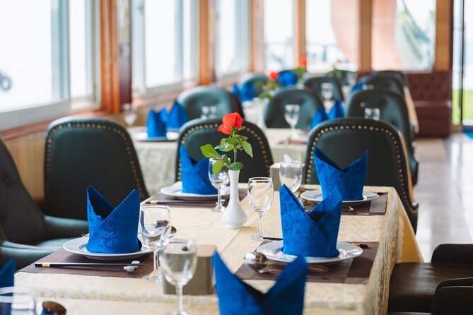 Halong Excursion Deluxe Cruise With Lunch, Kayak & Sunset Party - What To Expect