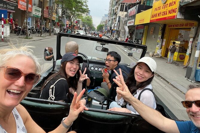 Hanoi Sightseeing and Food Tour With Army Jeep - Culinary Experience