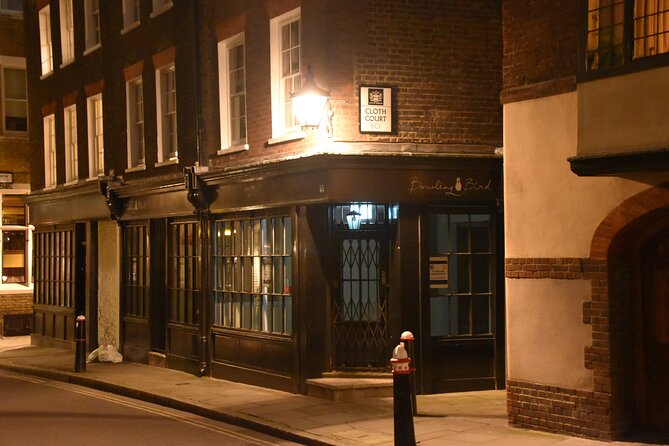 Haunted Pub Tour of London - Meeting and Pickup Details