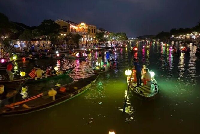 Hoai River Boat Trip by Night With Release Lantern - Booking and Confirmation Process