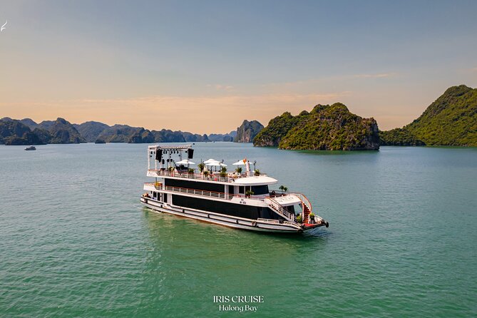 Iris Luxury Cruise Tour in Halong Bay Departing From Harbor - Frequently Asked Questions