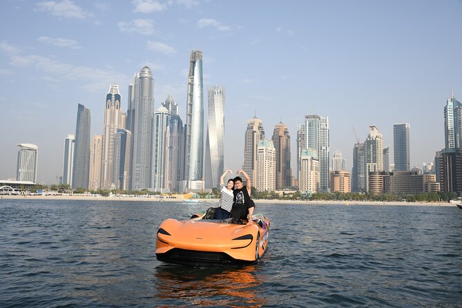 Jet Car 60 Mins Ride in Dubai With Private Transportation