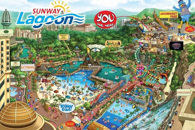 Kuala Lumpur Hotels to Sunway Lagoon Theme Park Transfer (1-way) - Drop-off Location