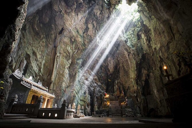 Marble Mountains, Lady Buddha & Am Phu Cave Small Group Tour - Pickup Details