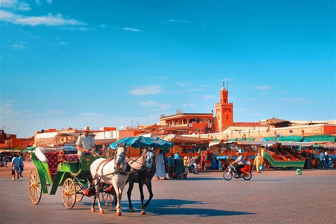 Marrakech Guided Tour Half-Day Explore the Hidden Gems - End Point Description