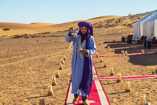 Merzouga: Overnight in Luxury Desert Camp With Camel Ride, Meals & Sandboarding - Accommodation: Luxury Tents With Amenities