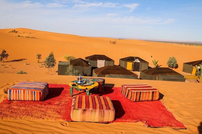 MERZOUGA & ZAGORA Small Group 4 Days Tour From Marrakech. - Pickup and Departure
