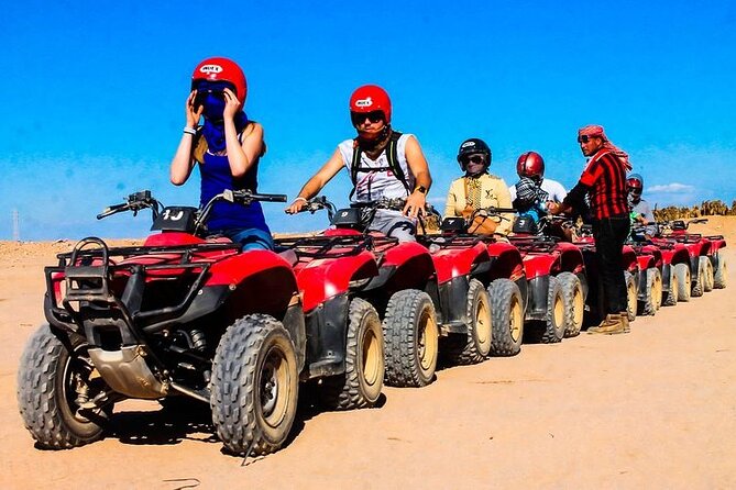 Morning or Sunset Quad Bike Desert Safari Tours in Luxor - Hotel Pickup and Drop-off
