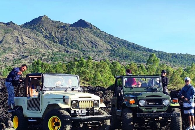 Mount Batu Sunrise by Jeep 4WD + Black Lava + Natural Hotspring - Pricing Details