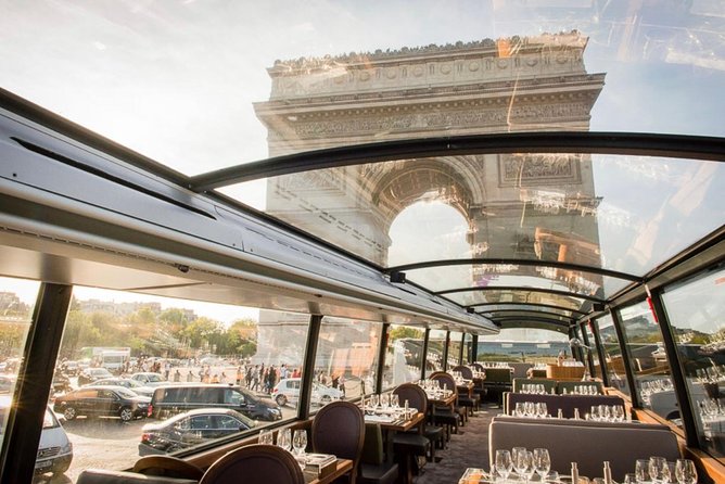 PARIS : Gourmet Lunch by Luxury Bus in the Capital of Love - Price and Booking Information