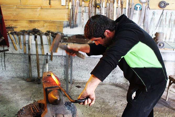 Private Day Tour With Sword & Wool Making Masterclasses + Natural Wine & Lunch - Inclusions