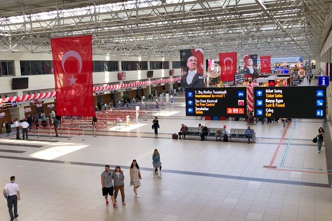 Private Departure Transfer: Konakli / Alanya / Oba Hotels to Antalya Airport - Drop-off Location