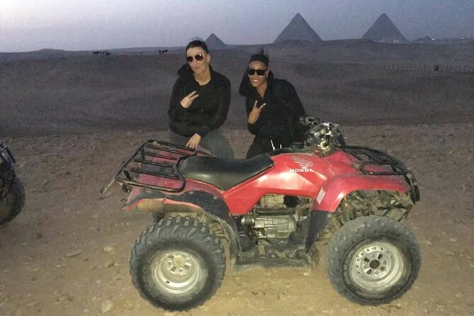 Private Quad Bike Ride Around Giza Pyramids Desert Safari Trip - Reservation and Cancellation Policy