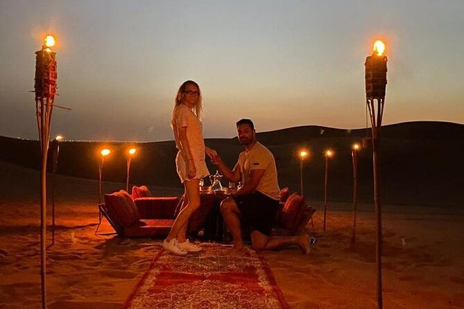 Private Romantic Dune Dinner With Quad Bike Ride in Abu Dhabi - Important General Information