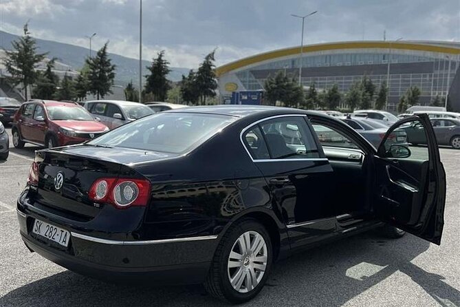 Private Skopje Airport Private Transfer - Booking Process