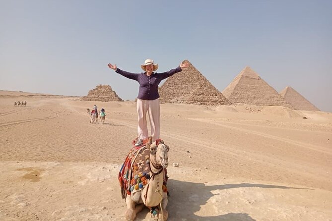 Private Tour to Giza Pyramids, the Egyptian Museum & Food Tour. - Booking Information