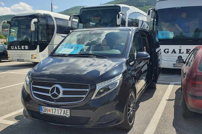 Private Transfer From Ohrid Airport to Ohrid or Vice Versa 24/7 - Price and Inclusions