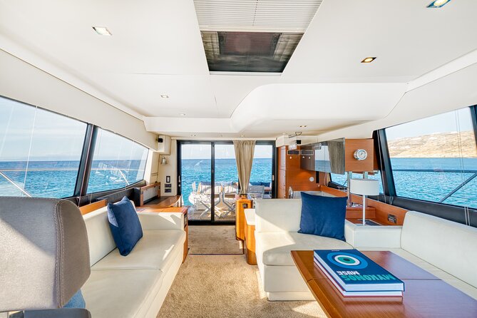 Private Yacht Cruise to South Coast of Mykonos 4 Hrs - Sail Back to Tourlos for Group Exclusivity