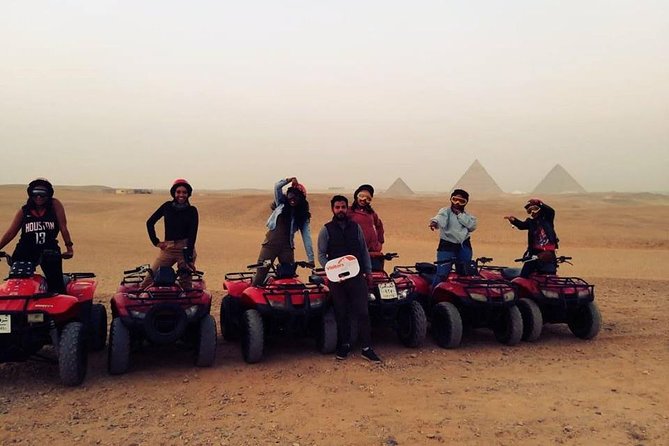 Quad Bike Ride Around The Great Pyramids & Sphinx - Operated By