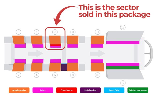 Sambadrome Marvel Rios 2025 Parade With Transfer Sector 7 - Payment and Cancellation Policies