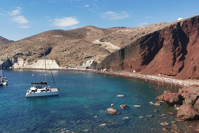 Santorini in the Past and Red Beach - Booking Process Simplified