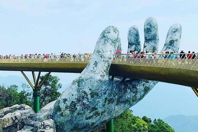 Shore Excursion From CHAN MAY or TIEN SA Port to GOLDEN BRIDGE via Cable Car - What To Expect