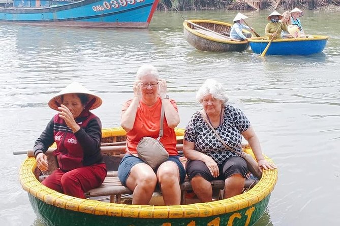 Shore Excursion:Chan MAY or TIEN SA:Hoi an City-Basket Boat-Farming-Foot MasSAge - Inclusions and Exclusions