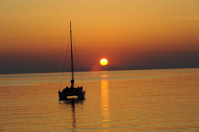 Small Group Santorini Cruise on Catamaran With BBQ & Open Bar - Itinerary Highlights