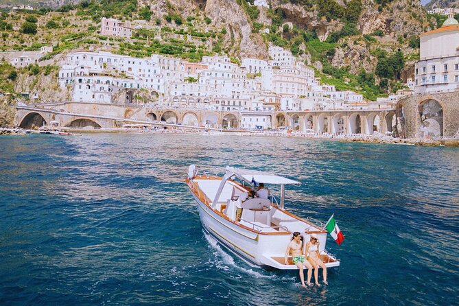 Small-Group Wine Testing on a Charming Boat at Sunset in Amalfi - Enjoy Private Transportation Services