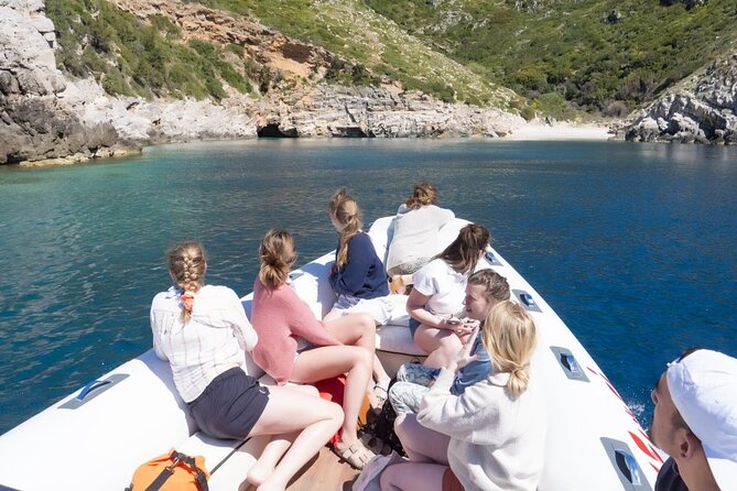 Speed Boat Tour to Vlores Secret Blue Cave at Grama Bay - The Sum Up