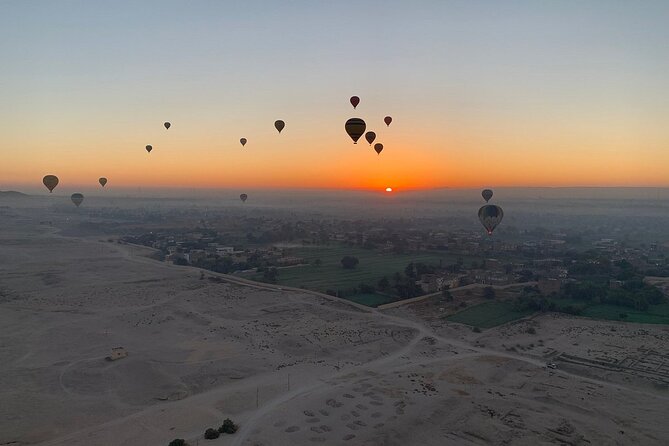 Sunrise Hot Air Balloon Soar Over Luxor. - Commemorative Flight Certificate