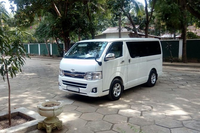 Transfers Between Colombo Airport and Taru Villas-Rampalt Street - Cancellation Policy and Price Details
