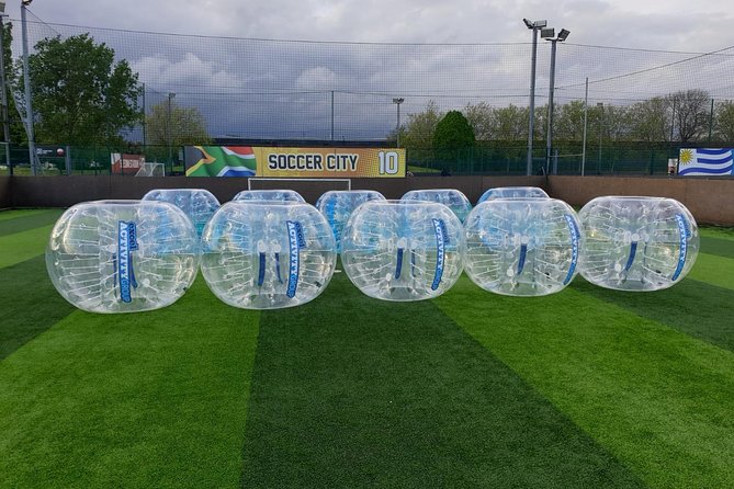 1-Hour Bournemouth Bubble and Zorb Football Ticket 15 Players - Bottled Water Provided