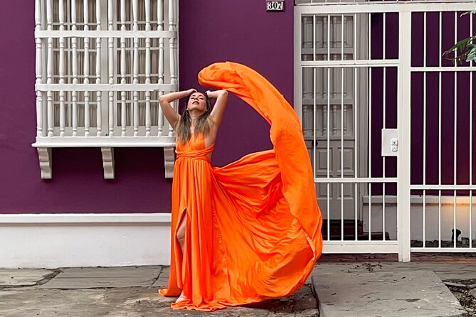 1 Hour Private Video and Photo Session With Flying Dress - Dress and Ballerina Options