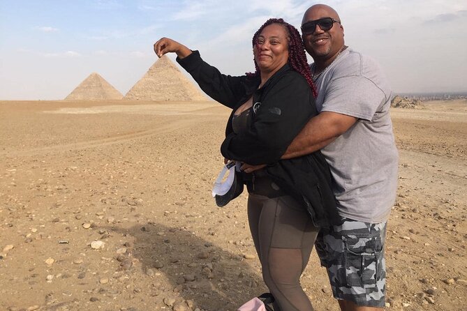 8-Hour Private Tour Giza Pyramids,Sphinx,Cairo Museum ,Bazaar Camel Ride & Lunch - Confirmation and Accessibility