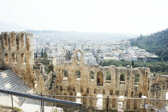 Acropolis Hill & Parthenon Mythology Treasure Hunt With Gifts - Food Stop and Ending Point